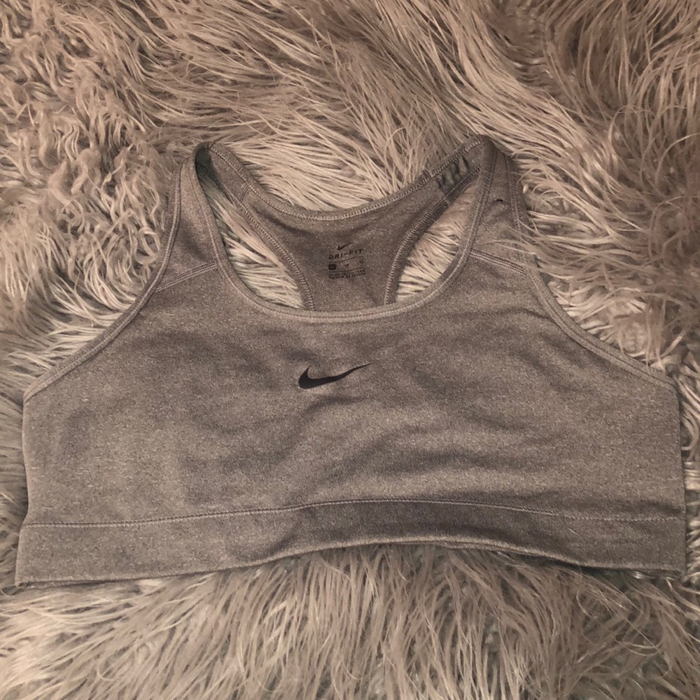 Grey Dri-Fit Nike Bra